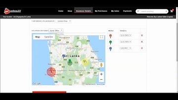 Setting delivery areas - LakSHOP website builder Part 15