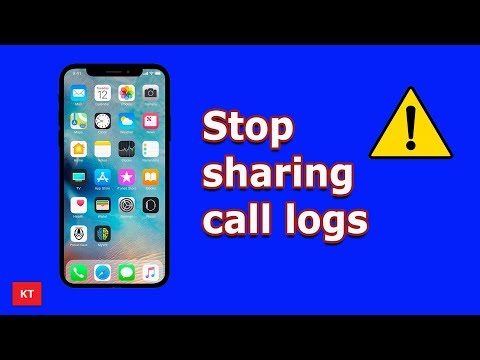 Stop sharing call history / call logs between iPhones | Missed call showing in another device