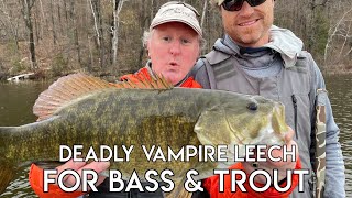 Deadly Vampire Leech for Trout & Bass
