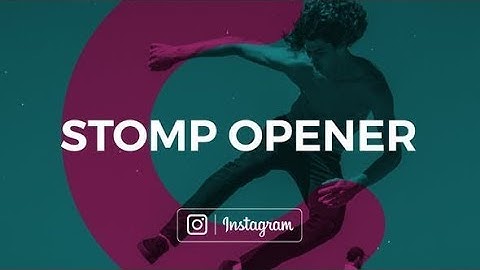 Rhythmic Stomp Opener - After Effects Template