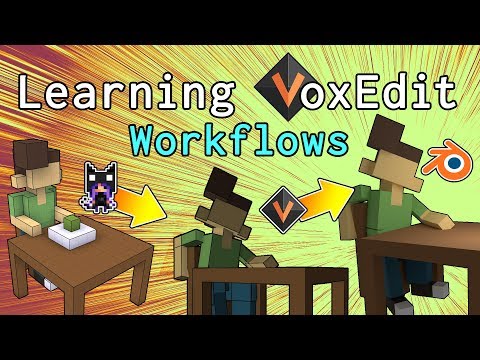 Learning VoxEdit 9: Importing and Exporting Different Formats