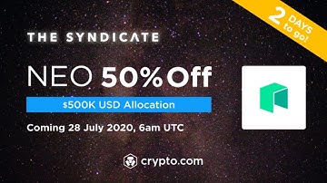NEO Syndicate On Crypto.com - 50% Discount Sale