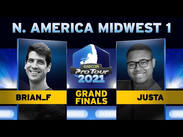 Brian_F (Balrog) vs. Justa (Rashid) - Top 8 - Capcom Pro Tour 2021 North America Midwest 1