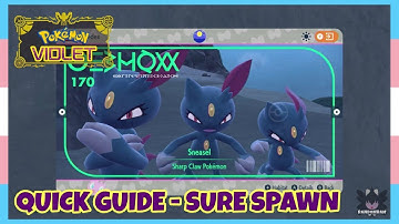 *Fixed Spawn* Where To Catch Sneasel In Pokemon Scarlet & Violet *The Teal Mask* | Quick Guide