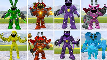 NEW ALL MECHA TITAN SMILING CRITTERS POPPY PLAYTIME CHAPTER 3 (Garry