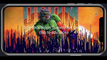 Corona SDK ScreenMelt Plugin Demo