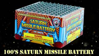 DM K1130C12 - 100'S Saturn Missile Battery - Dominator Fireworks