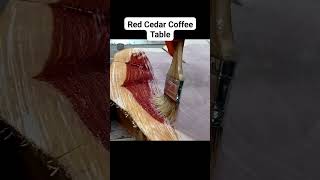Red Cedar Coffee Table - Winwood Sawmill