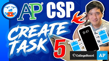 AP Computer Science Principles Create Task Example (Score of 5) | AP CSP