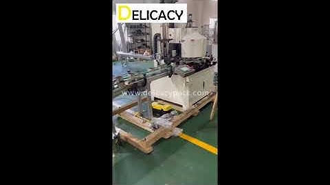Automatic square lock seam tin production  line