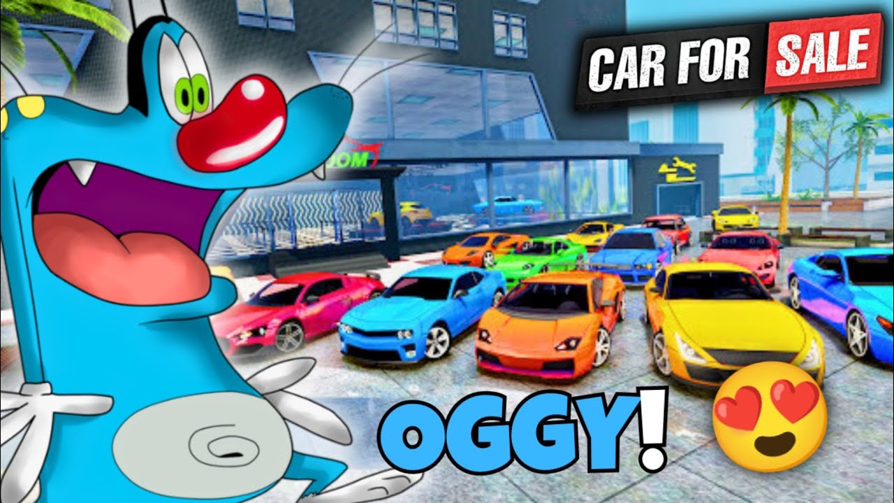OGGY PLAYS CAR FOR SALE SIMULATOR 😍