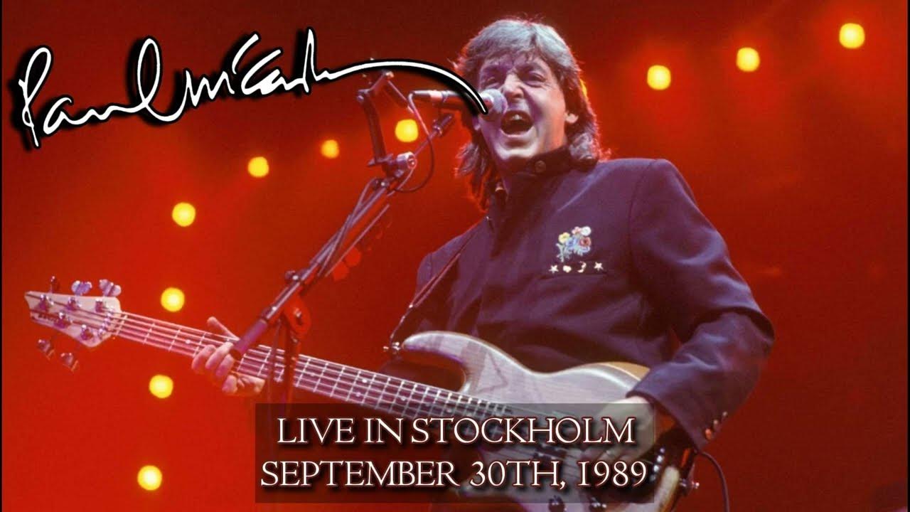 Paul McCartney Live in Stockholm (September 30th, 1989) Best Source