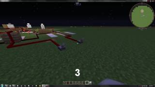 Minecraft | FTB Infinity | 2-Bit Binary Cascade Adder