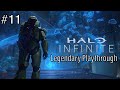 #11 - Halo Infinite Campaign (Legendary Difficulty) Playthrough - Mission 11:  The Command Spire