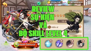 HUYỀN THOẠI HẢI TẶC - REVIEW SỰ KIỆN MỚI VÀ BỘ SKILL MIHAWK SAMURAI KHI LÊN FULL GERMA SKILL LEVEL 4