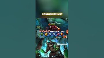 Thamuz Build Attack Speed😱 #mobilelegends #mlbb #shorts