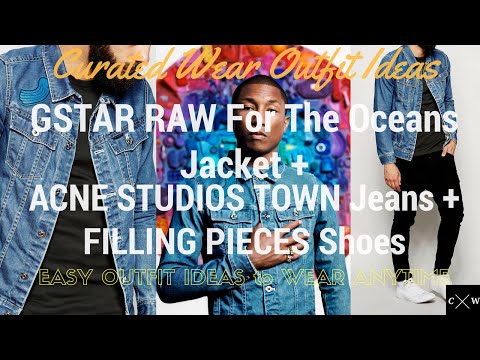 What DENIM JACKET to Wear? G STAR RAW For The Oceans + ACNE STUDIOS Jeans + FILLING PIECES Shoes