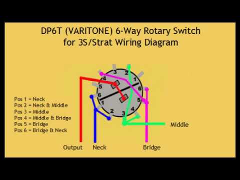 Wafer Ceramic Rotary Switch Wiring Diagram Youtube