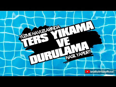 Video: Hovuzun tərs yuyulması nədir?