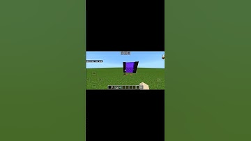 Worst minecraft logic with nether portal and end portal  #minecraft #logic #minecraftforge