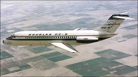 Douglas DC-9 prototype first flight (1965)