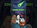 We Bare Bears Turned Into Zombies 😨 #shorts