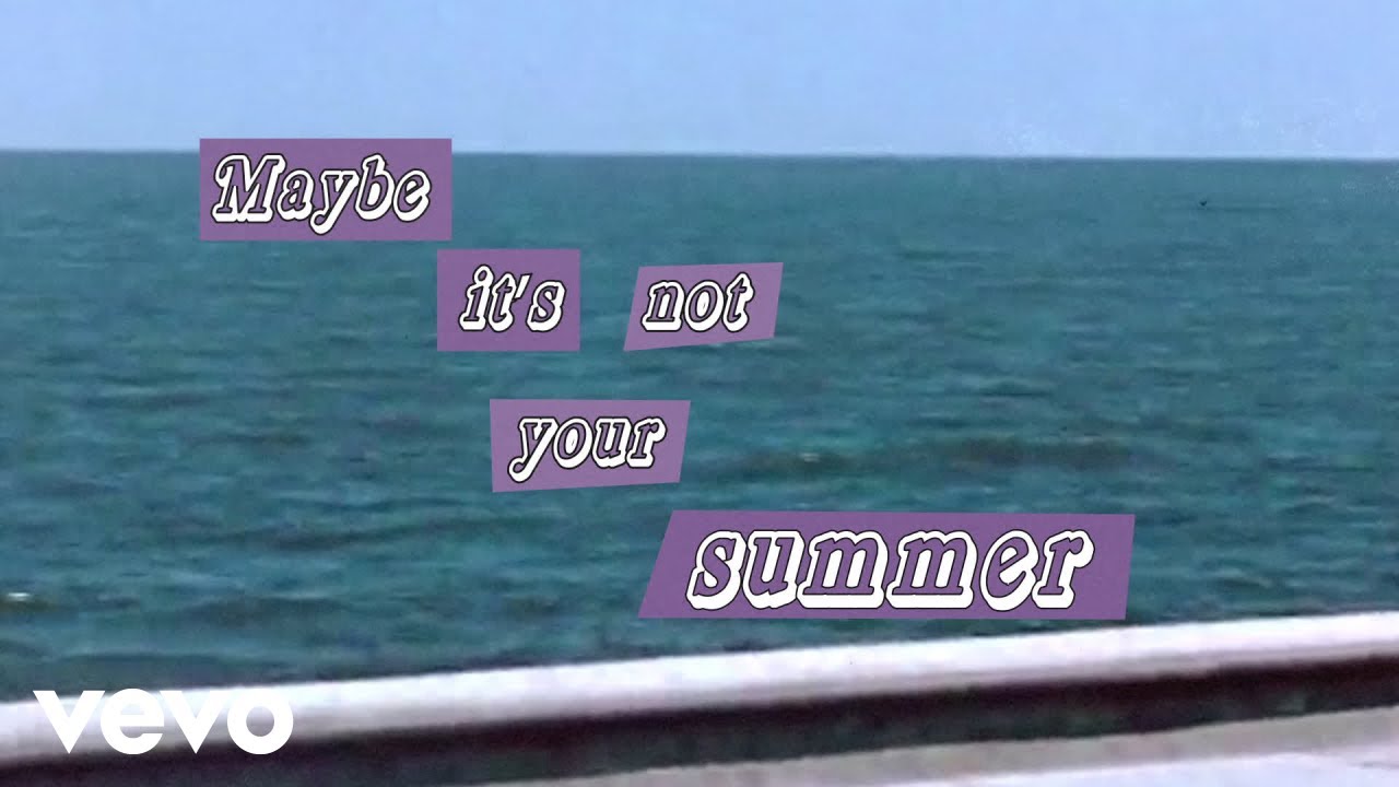 The Academic - Not Your Summer (Lyric Video)