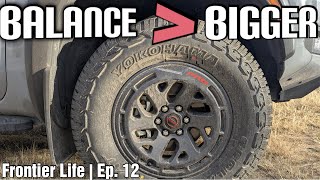 Best Tire for the Nissan Frontier? Why I didn't Upsize | Yokohama X-AT Review 