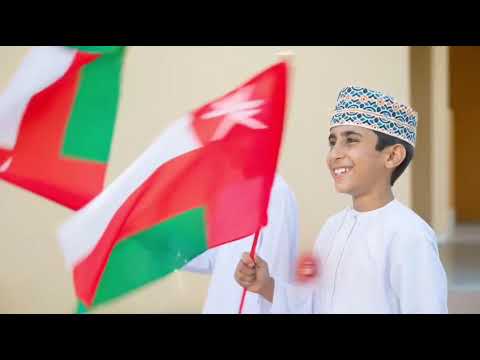 بلادي عمان بلادي الحبيبة و رمز السلام الهوية الصوتية لمدرسة الإمام مالك بن الحواري بولاية بهلاء