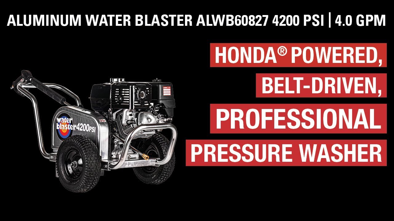 Aluminum Water Blaster ALWB60827|Simpson