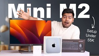 Apple Mac Mini M2 Setup under 55K Rs in 2024 Hindi