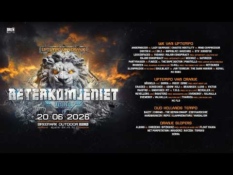 Beter Kom Je Niet Festival 2026 - Uptempo van Oranje | Officiële Trailer & Line-up Release