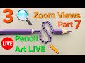 Pencil Art Live 7 ✏️ | New Details and More Zoom Angles