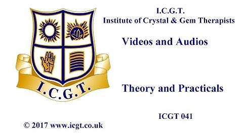 ICGT 041 Tetragonal System Crystals