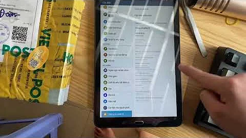 Khách ở xa gửi máy Samsung Galaxy Tab E về để nâng cấp lên Android 7.1.2 và cài online qua team