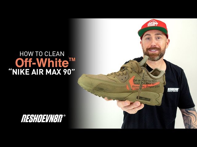 How To Clean Off White Air Max 90s - From Beat 🤢 to Heat 🔥 