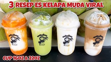 Thumbnail of RESEP ES KELAPA MUDA VIRAL! IDE JUALAN MINUMAN KEKINIAN