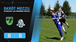 Orzeł Unin 0:0 Sęp - skrót meczu 24. kolejki spotkań siedleckiej LO 2023/24