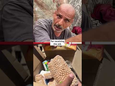 Displaced Palestinian Says GHF Aid Distribution Is Humiliating