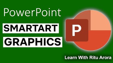 PowerPoint : SmartArt Graphics | Learn with Ritu Arora