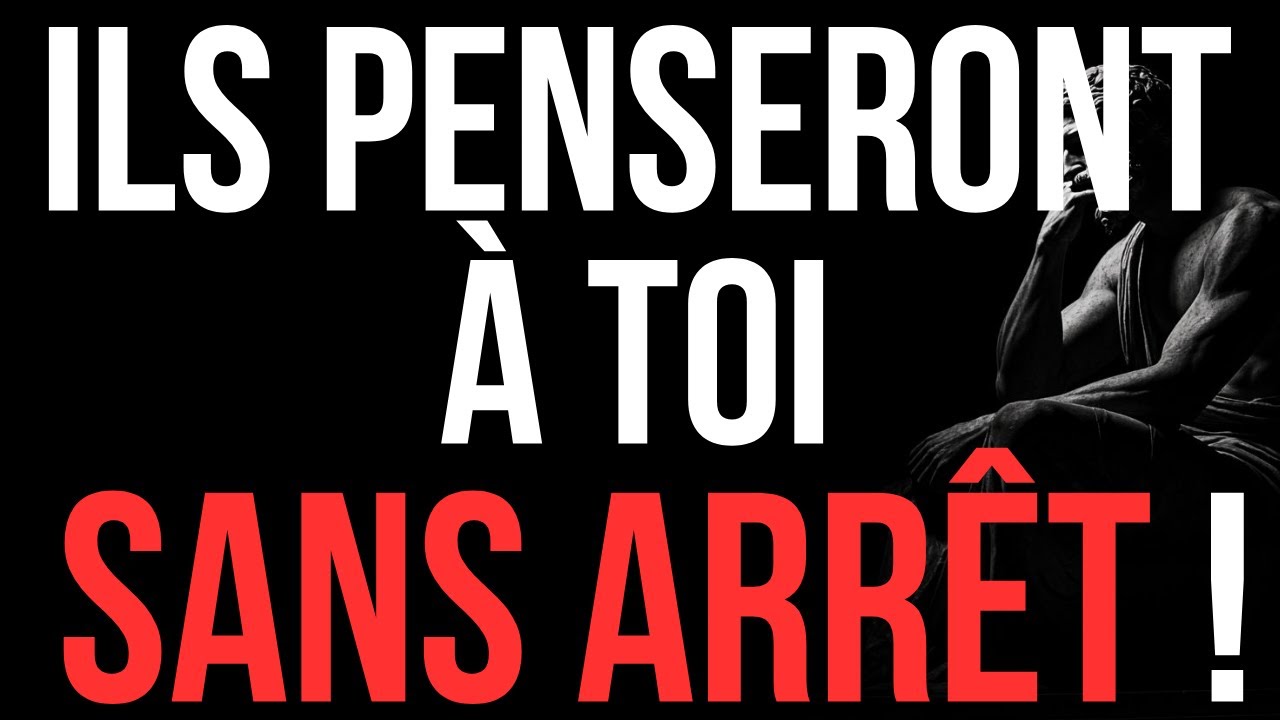 10 SECRETS STOÏCIENS pour que ceux qui t’ont REJETÉ pensent à toi SANS CESSE ! | STOÏCISME