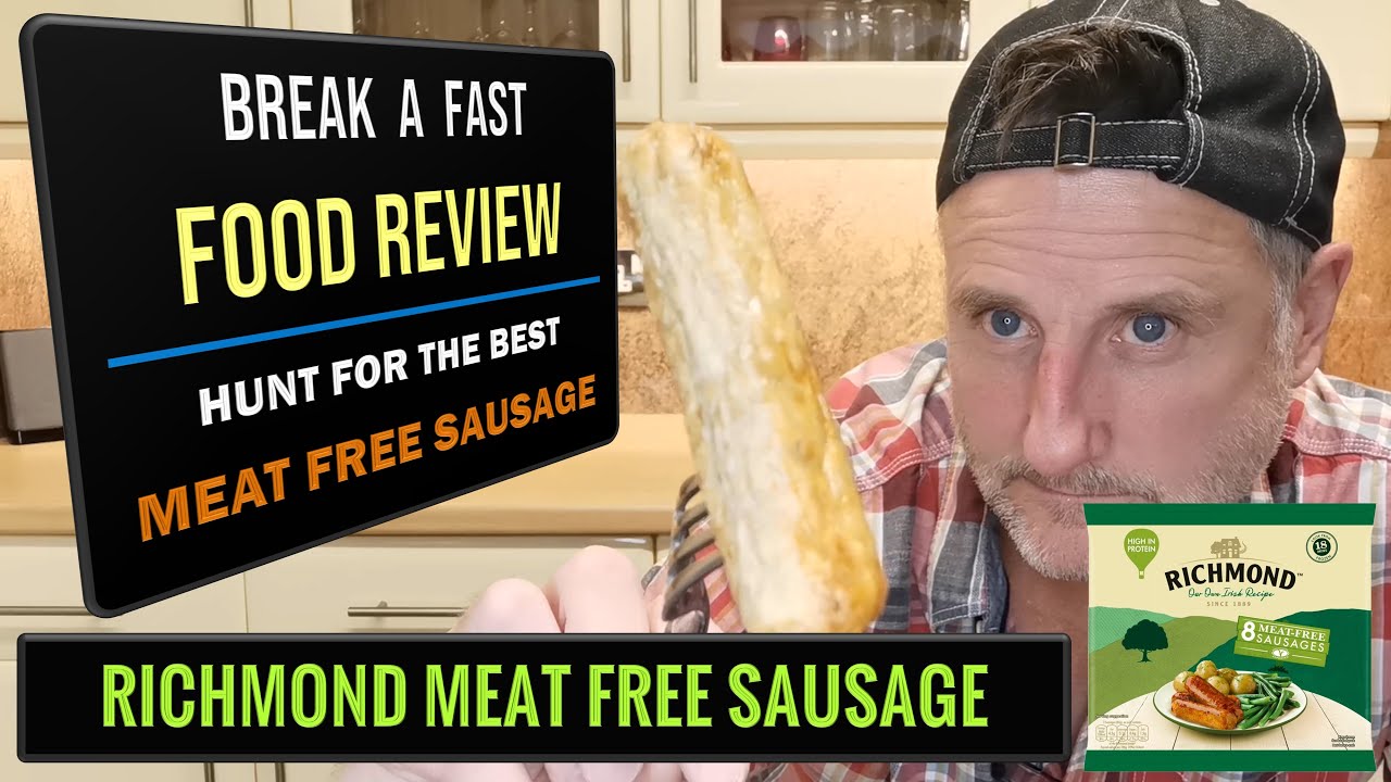 FOOD REVIEW Richmond Meat Free Sausage YouTube