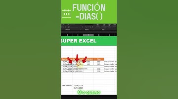 📆Domina Excel con esta fórmula =DIAS #excel2025 #superexcel  #excelhacks #officelife #DIAS #shorts