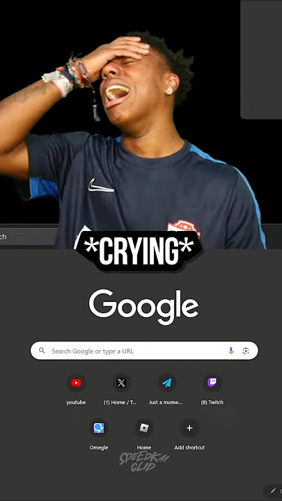 Speed cried after searching for '2 girls and 1 cup'😭