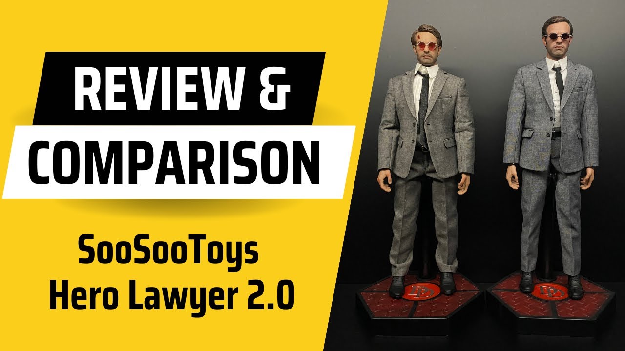 SooSooToys Hero Lawyer 2.0 Figure Review and Comparison