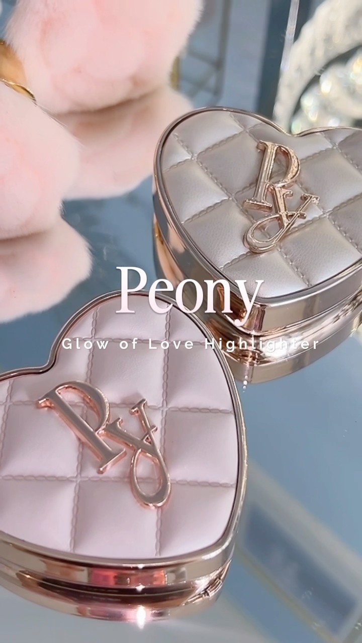 なんか最後CMみたいになった👈Peony新作 Glow of Love Highlighter