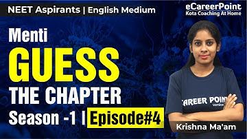 Menti Quiz Guess the Chapter | Session-1 Ep-4 | Krishnaveni Ma