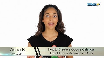 How to Create a Google Calendar Event From a Message in Gmail