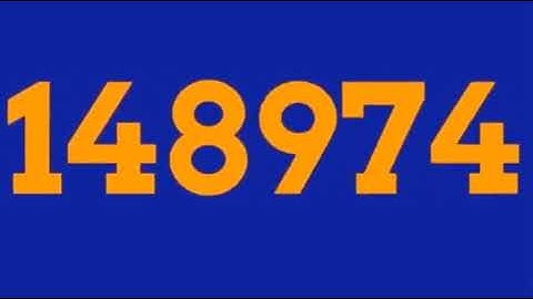 NUMBERS 1 TO 10M SUPER FAST FAST FAST!!!