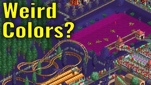 RCT2 Color Palettes Explained